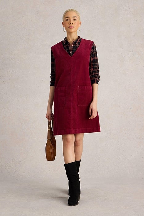 MAPLE CORD PINNY DARK RED 1