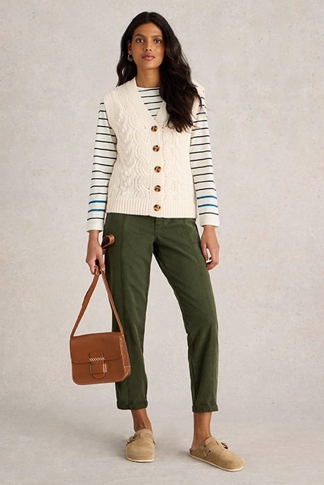 CABLE BUTTON THROUGH TANK LIGHT NATURAL 1