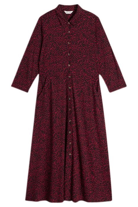 RUA JERSEY SHIRT DRESS PINK PRINT 3