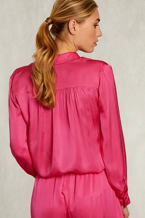 FUSHIA VISCOSE BLOUSE WITH BUTTONS PINK 2