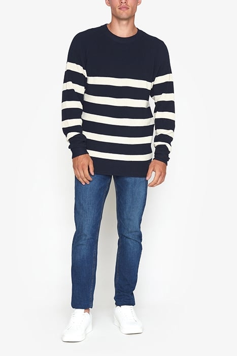 KALVINSI RIB STRIPE + DEEP MARINE 3