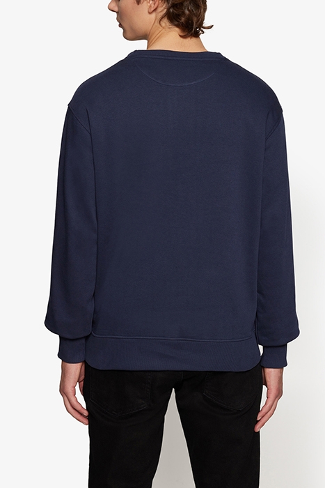 KAVINSI CREW W. PRINT+ DEEP MARINE 2