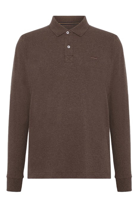 NEILSI LS POLO CHOCOLAT BROWN MELANGE 4