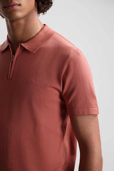 DS_DORIAN ZIP POLO CEDAR WOOD CEDAR WOOD 4