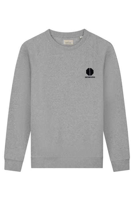 DS_RUNE CREW LT. GREY MELANGE LT. GREY MELANGE 3