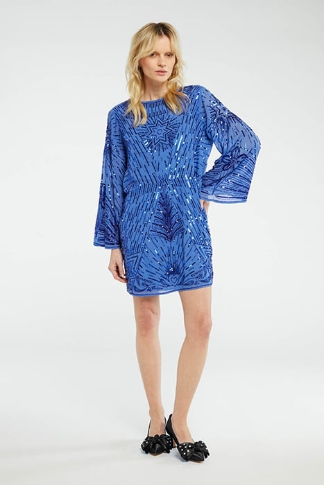 ZALI V BACK DRESS BLUEMSBURY 1