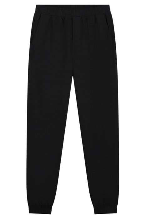 NIGEL TWILL TROUSERS BLACK 1