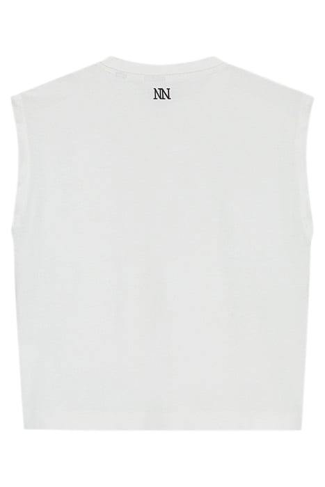 PLEAT T-SHIRT OFF WHITE 3