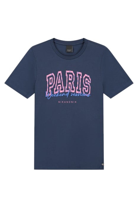 PARIS T-SHIRT ROYAL BLUE 2