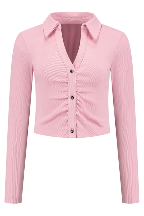 BARIKA RIB BUTTON TOP BLOSSOM 1