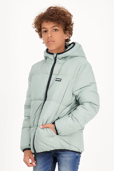 BOYS TABAS JACKET STEEL GREEN 1