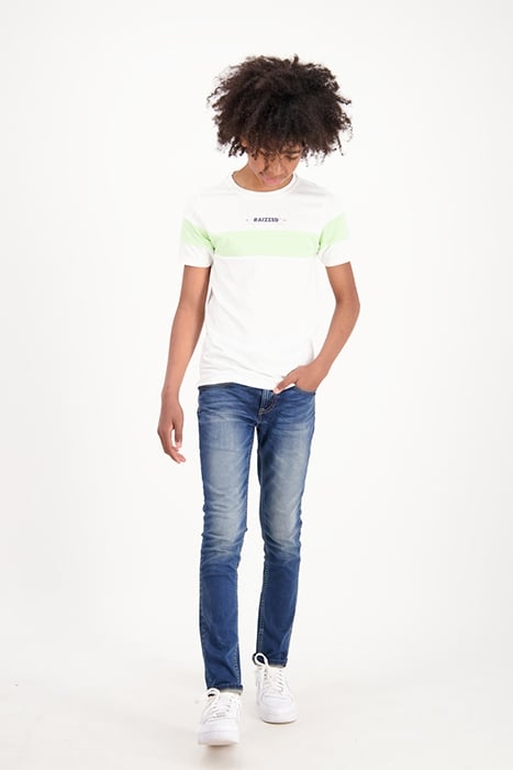 BOYS HUESCA T-SHIRT SAND WHITE 7