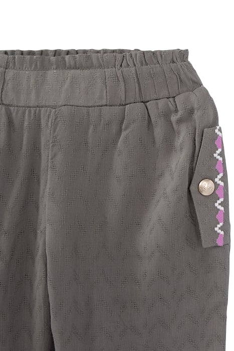 BABY GIRLS’ LENZING™ ECOVERO™ JACQUARD EMBROIDERY TROUSERS 4