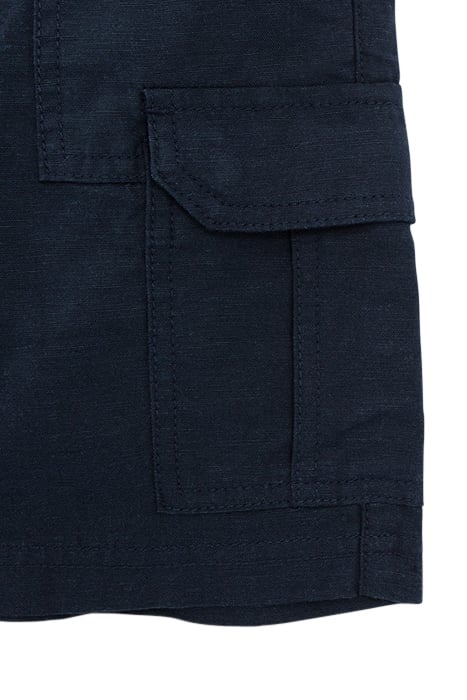 BOYS’ NAVY CARGO BERMUDA SHORTS 6