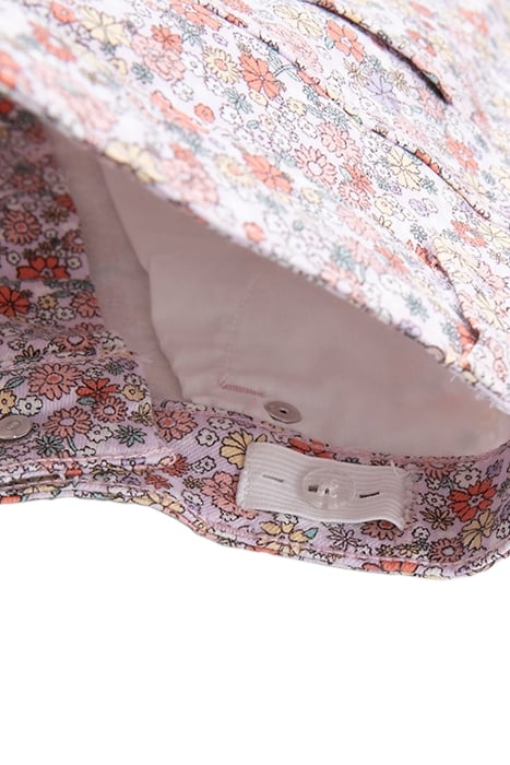 GIRLS’ LILAC WIDE LEG JEANS WITH FLOWER POWER PRINT 6