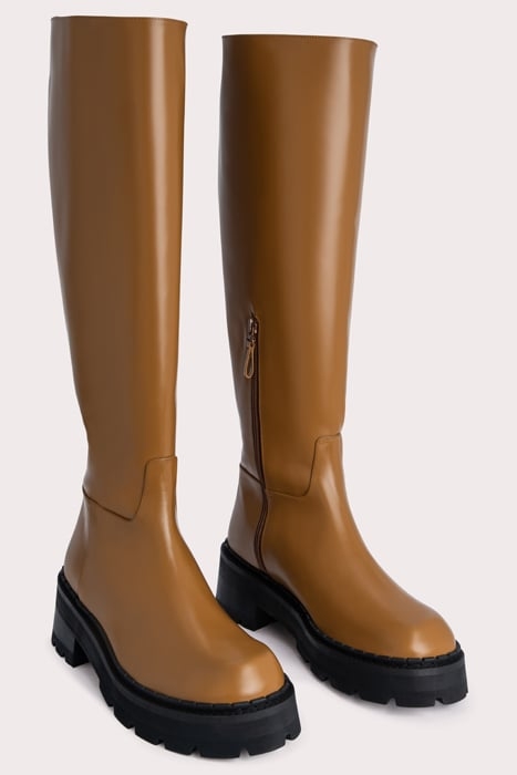 RUSSEL PEANUT BUTTER SOFT SEMI PATENT LEATHER PEANUT BUTTER 2