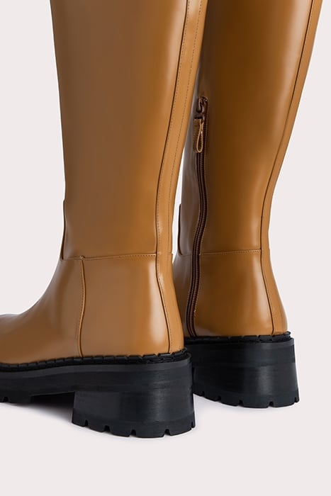 RUSSEL PEANUT BUTTER SOFT SEMI PATENT LEATHER PEANUT BUTTER 4