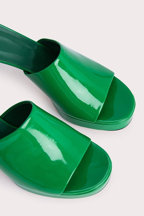CALA GREEN PATENT LEATHER GREEN 4
