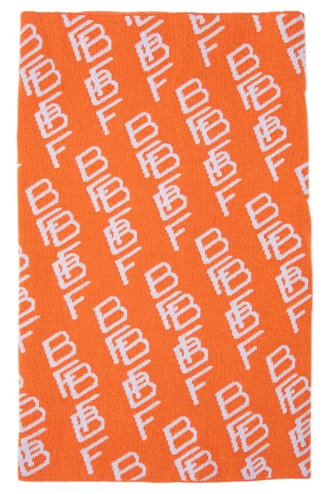JACQUARD LOGO SNOOD ORANGE WOOL ORANGE 3