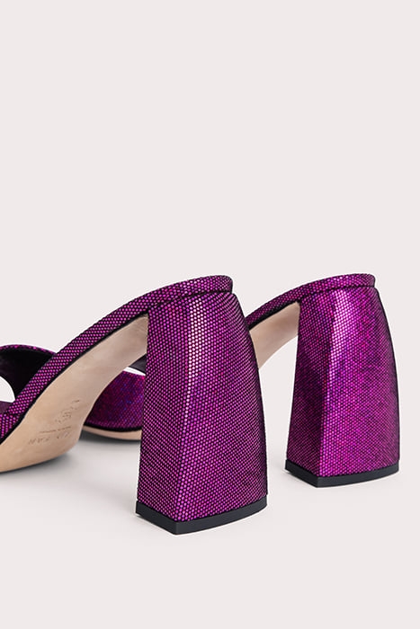 MICHELE FUCHSIA DISCO DOT LEATHER FUCHSIA 4