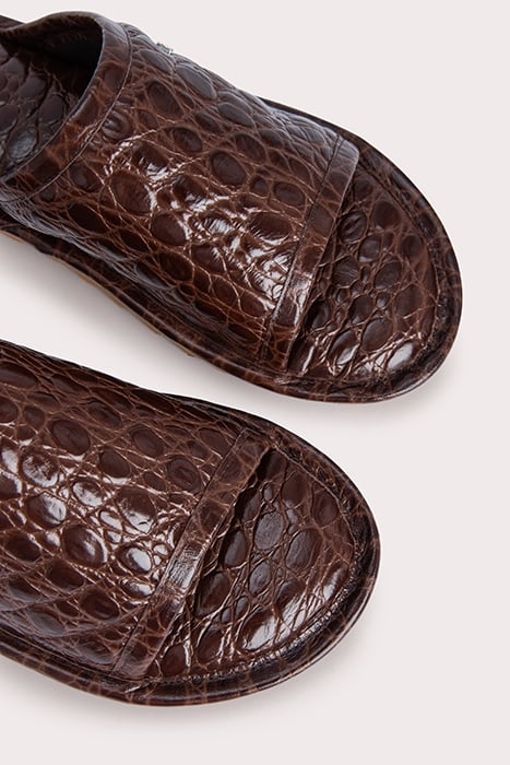 ARI SEQUOIA CIRCULAR CROCO EMBOSSED LEATHER SEQUOIA 5