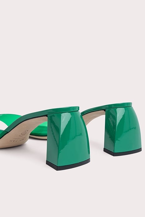 ROMY CLOVER GREEN PVC AND PATENT LEATHER CLOVER GREEN 4