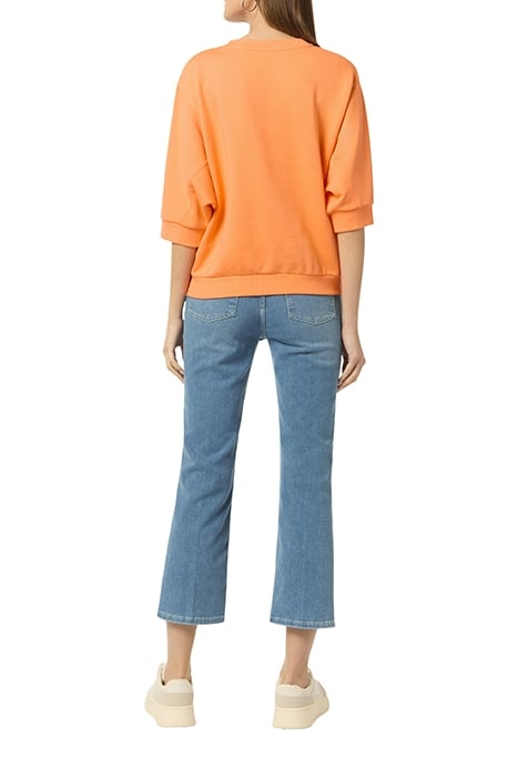 COMMA SWEATSHIRTS ORANGE 3