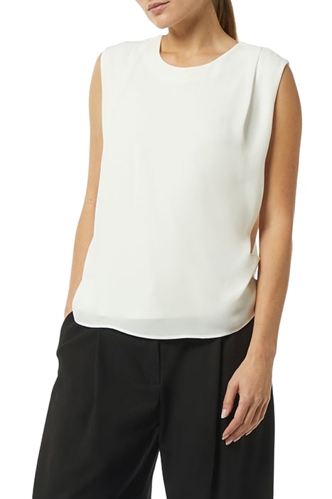 COMMA T-SHIRTS SLEEVELESS OFF-WHITE 1