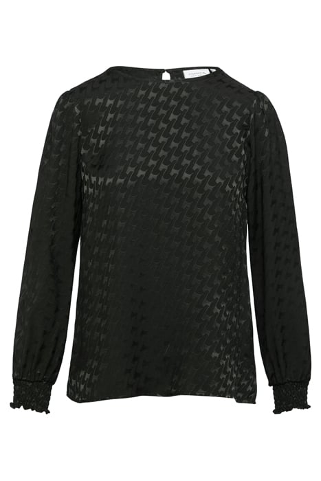 COMMA BLOUSES GREY/BLACK 3