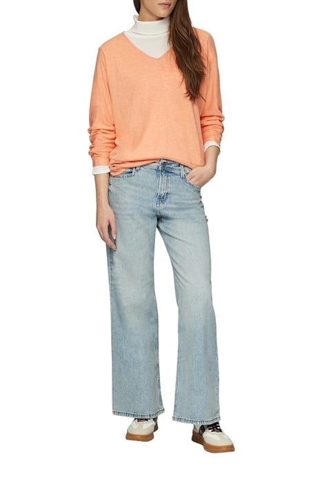 S.OLIVER T-SHIRTS ORANGE 2