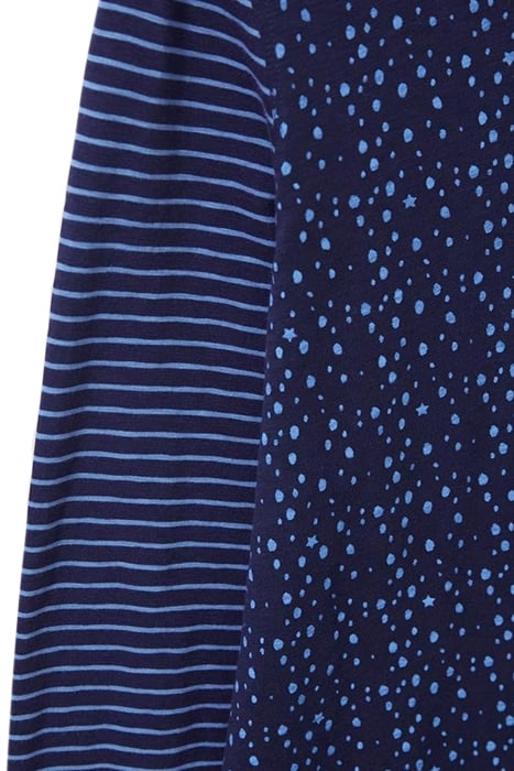 ANNABEL LS TEE NAVY PRINT 4