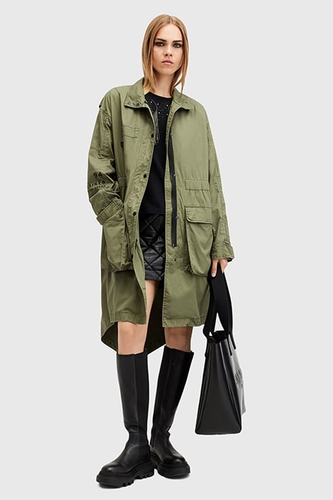 MILLA PARKA KHAKI GREEN 2