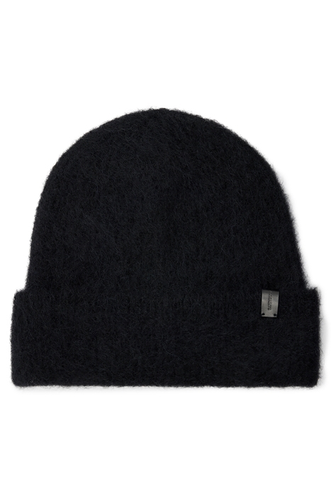 STEPH BRUSH BEANIE BLACK 1