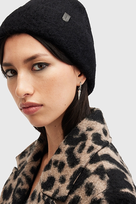 STEPH BRUSH BEANIE BLACK 2