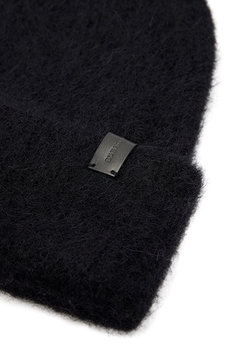 STEPH BRUSH BEANIE BLACK 4