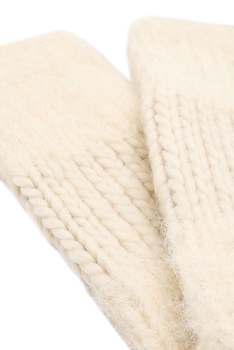 AMBER MIX ARMWARMER ECRU WHITE 4