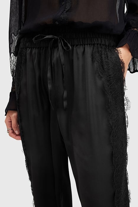 TYLER LACE TROUSER BLACK 8