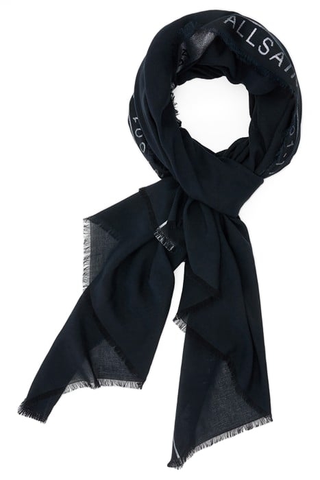 LUREX SELVEDGE SCARF BLACK/GUNMETAL 1