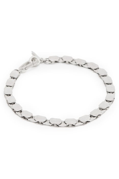 AXEL HEX BRACELET WARM SILVR/DRK HEM 1