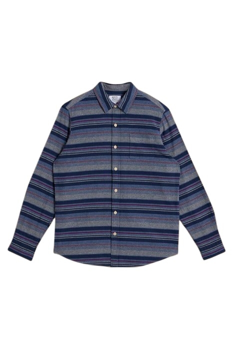 HORIZONTAL STRIPE SHIRT DARK NAVY 1