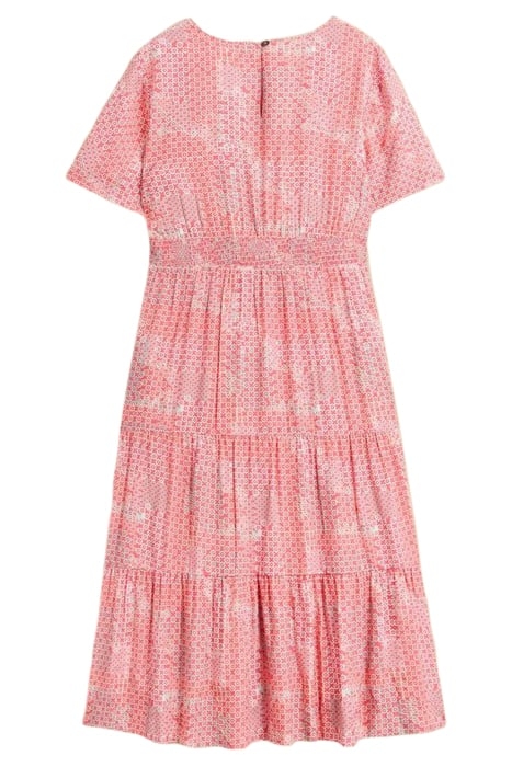 AYRA MIDI DRESS PINK MULTI 2