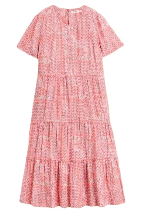 AYRA MIDI DRESS PINK MULTI 1