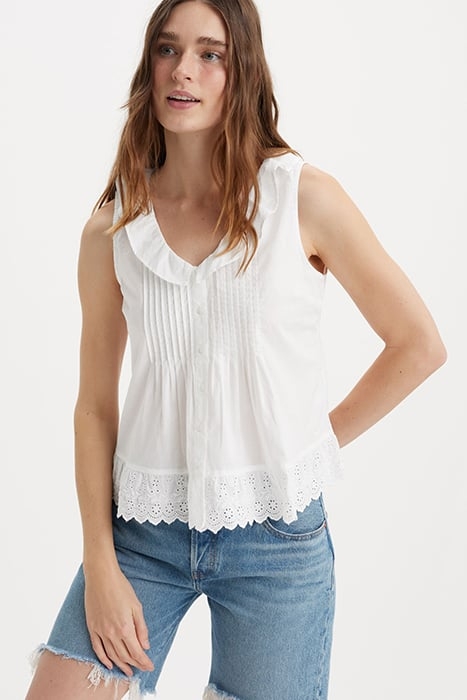 FAUNA BLOUSE BRIGHT WHITE 5