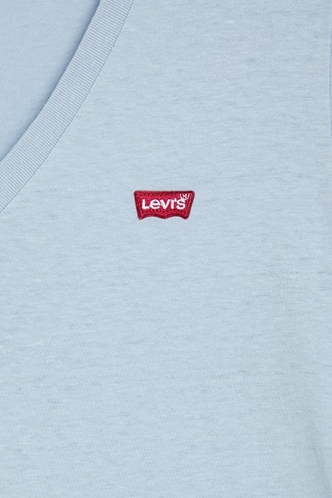 PERFECT SLUB VNECK NIAGARA MIST SLUB 8