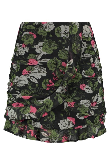 MESH SKIRT ARMY GREEN 1