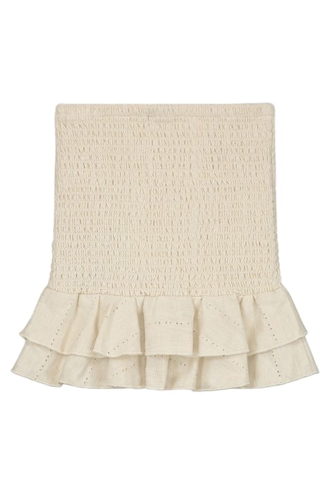 BRODERIE SKIRT WARM DUST 2