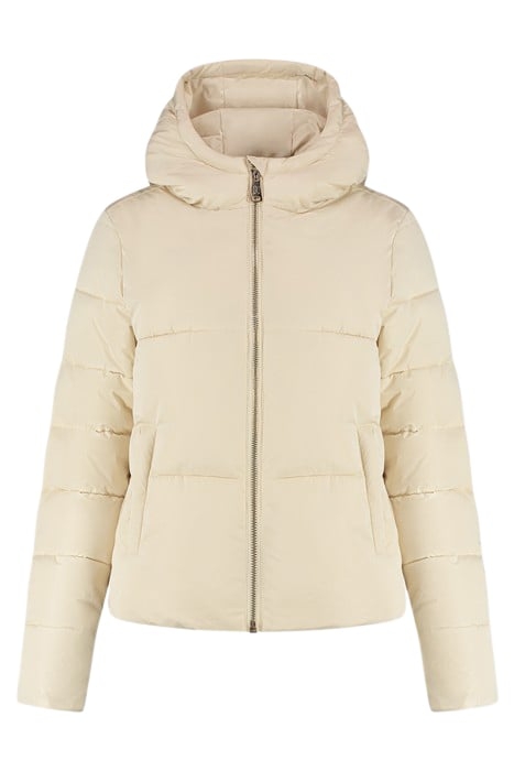 MOLLY SHORT PUFFER PEARL 1