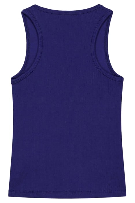 RIB SINGLET MIDNIGHT BLUE 2