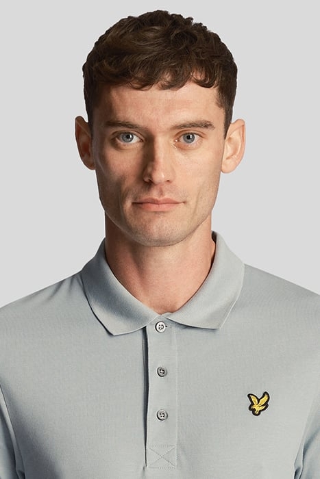 PLAIN POLO SHIRT SLATE BLUE 5