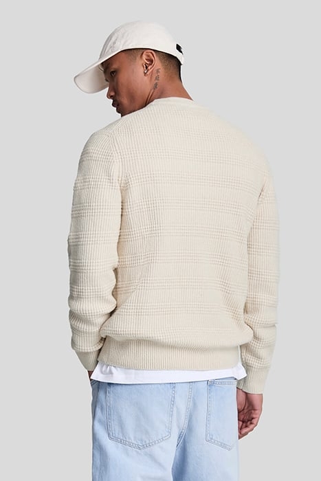WAFFLE KNIT JUMPER COVE 2